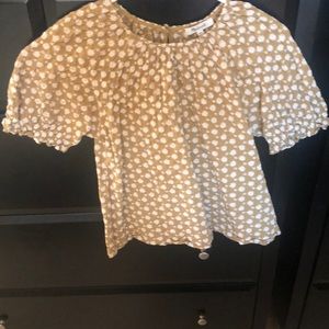 Madewell embroidered blouse